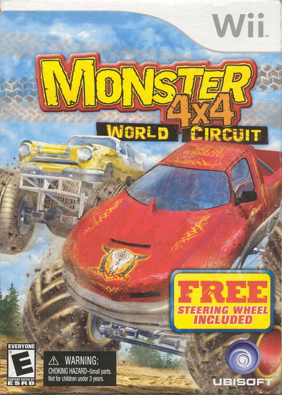 Monster 4x4: Stunt Racer box art for Wii